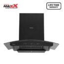 HINDWARE Filterless Auto Clean Chimney ZINNIA BLK 75
